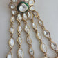 Polki jhumar earrings
