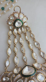 Polki jhumar earrings