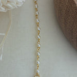 Bridal kundan maang tikka