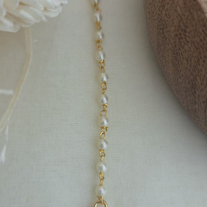 Bridal kundan maang tikka
