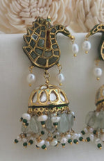 Beautiful peacock jhumka