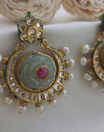Jadau kundan chandbali