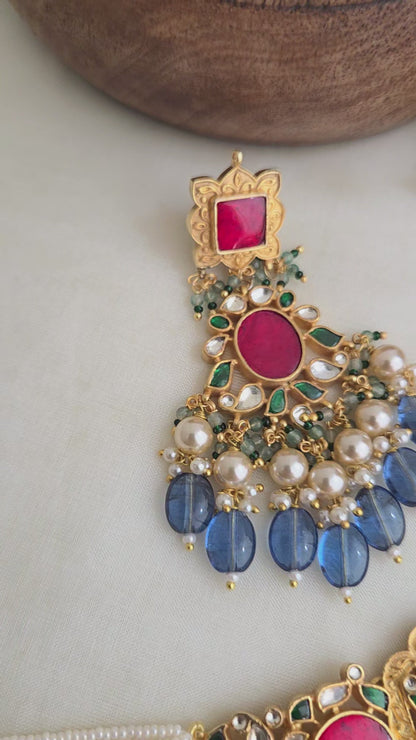 Kundan chokhar and tikka set