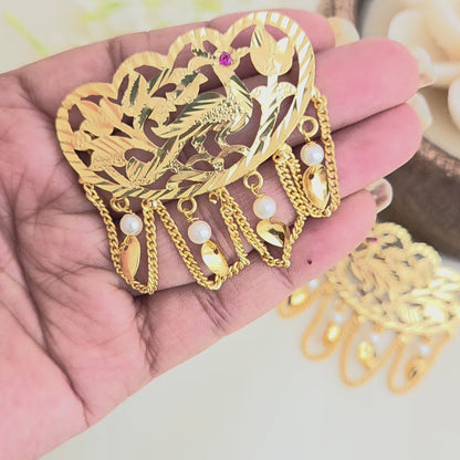 Traditional pipalpatti hairpins(1 Pair)