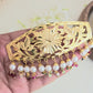 Navratna golden hairclip