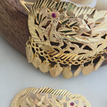 Mayura pipalpatti hairpins( 1 pair )