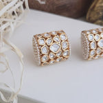 Vintage polki studs
