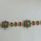 Ruby and firoza headband